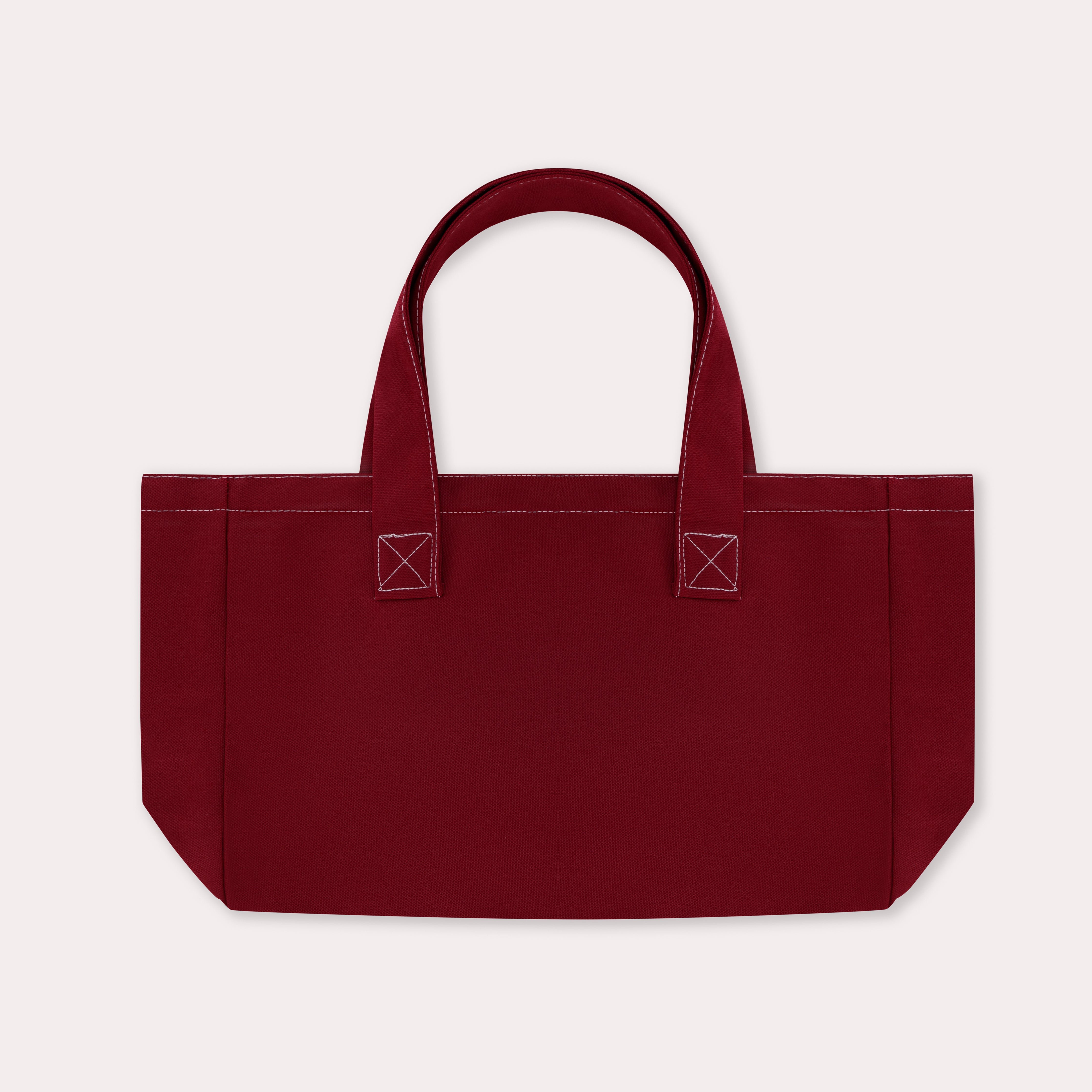 Everyday Tote Bag - Burgundy