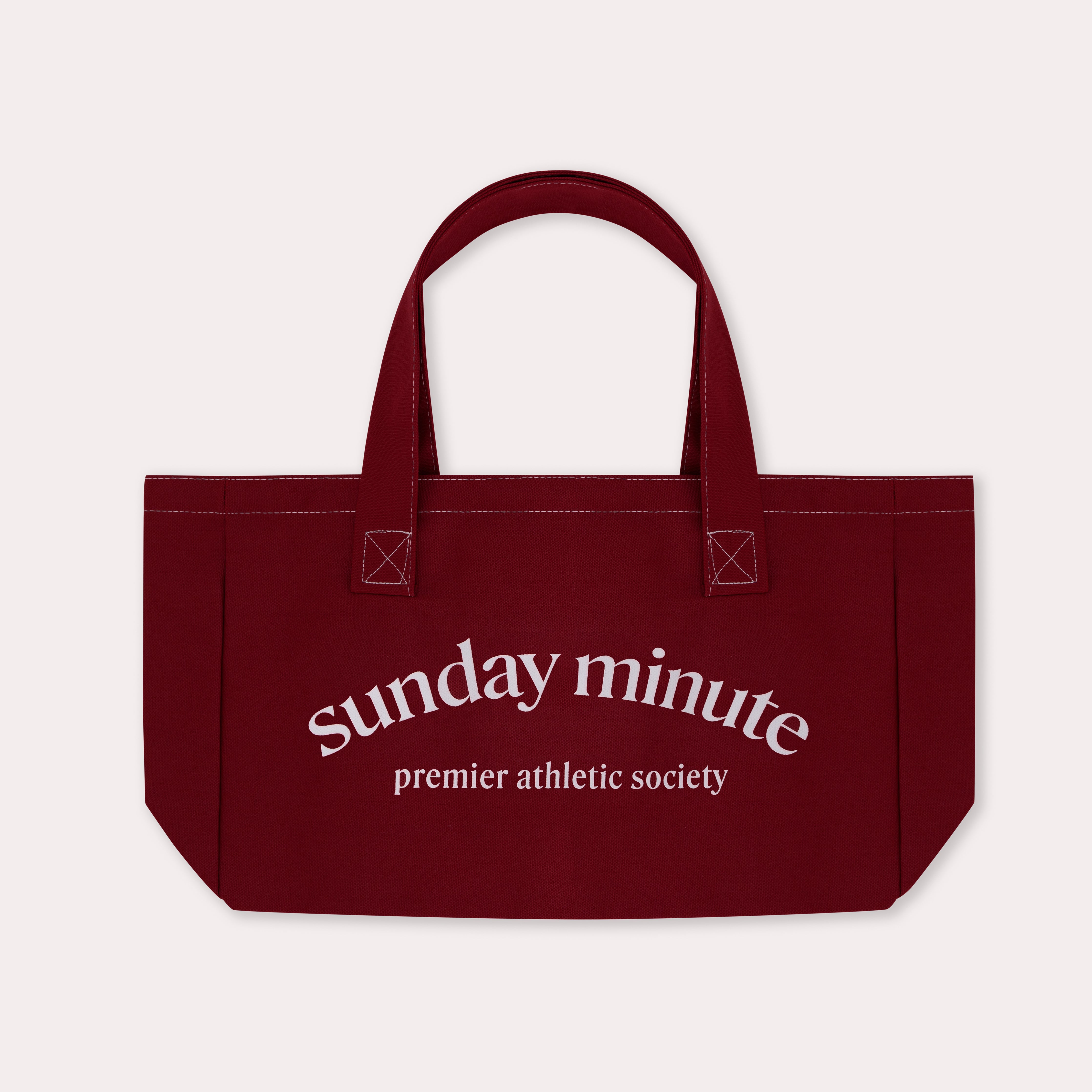 Everyday Tote Bag - Burgundy