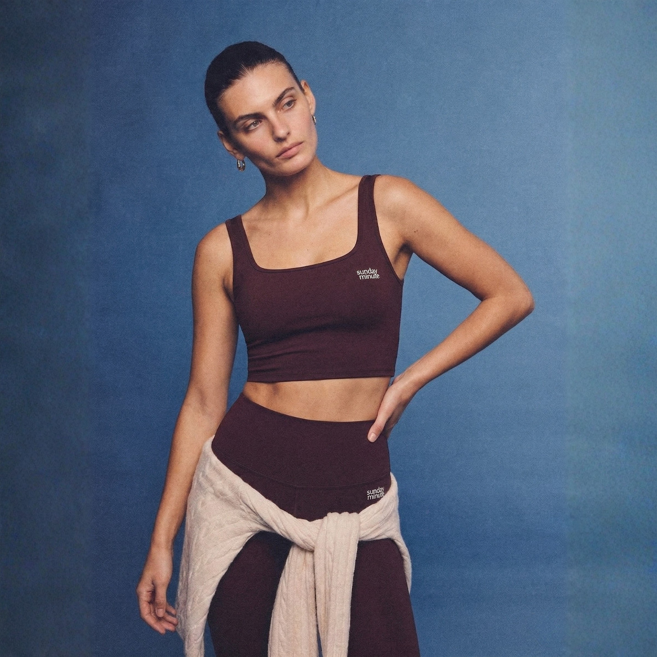 Sports Bra - Burgundy