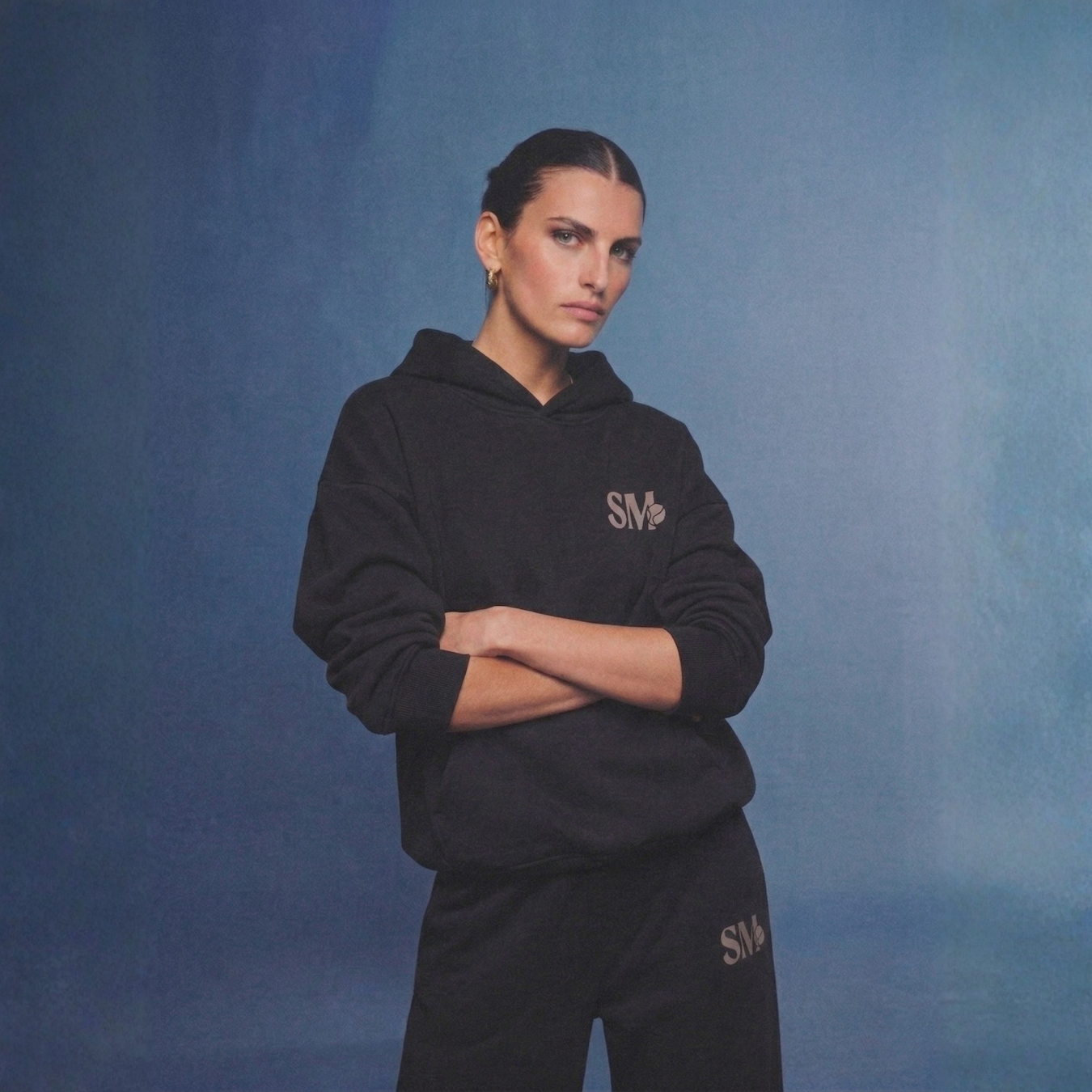 Athletic Club Hoodie - Stone Grey