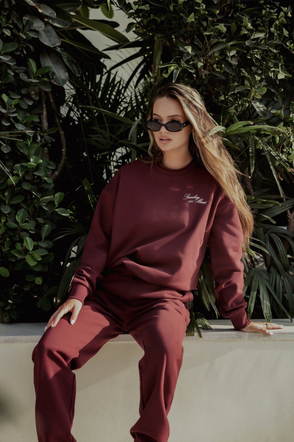 Retreat Sweatpants - Burgundy