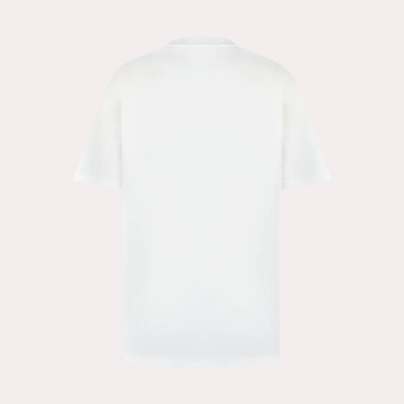 Oversized Collegiate T-Shirt - White/Black