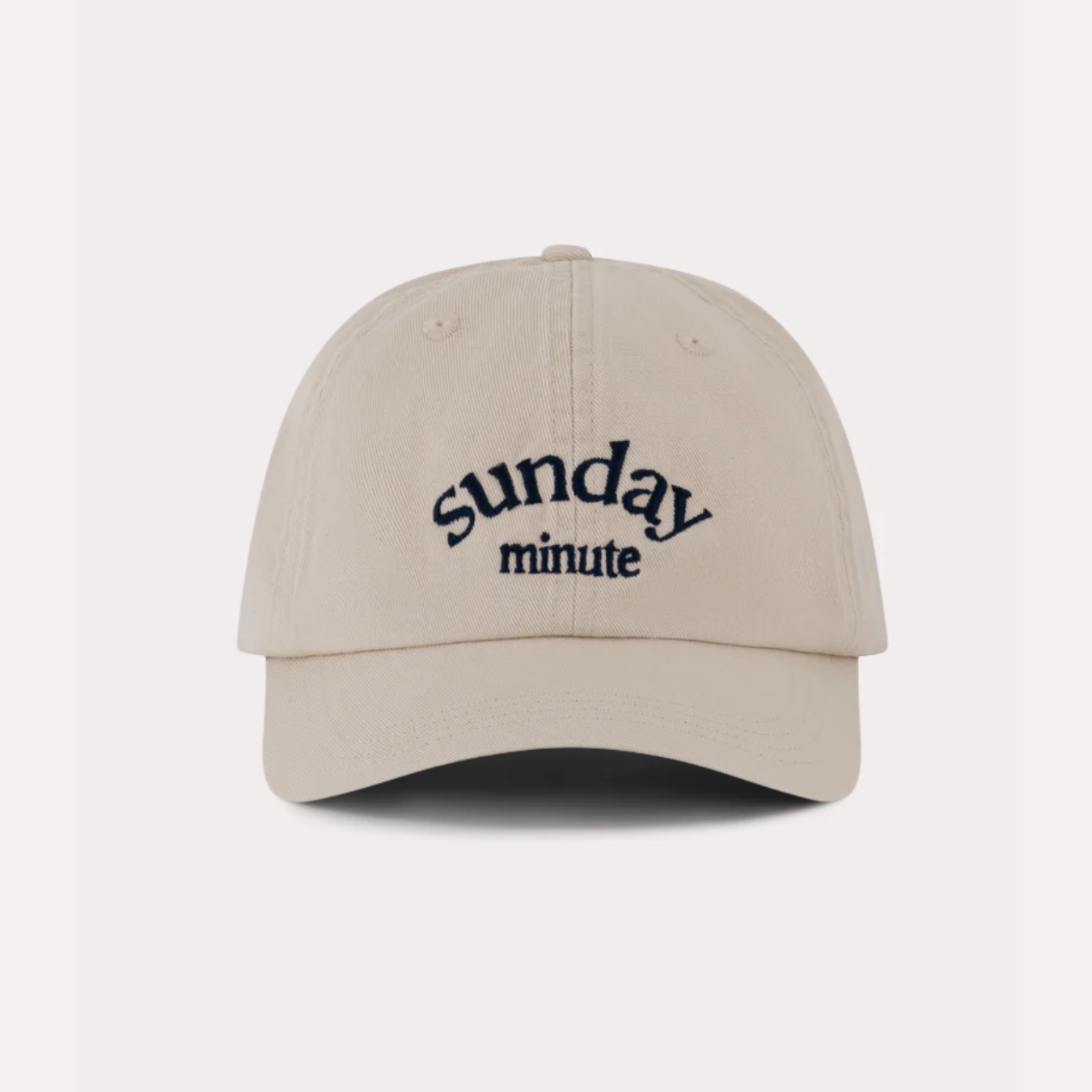 Weekend Cap - Beige/Navy Blue