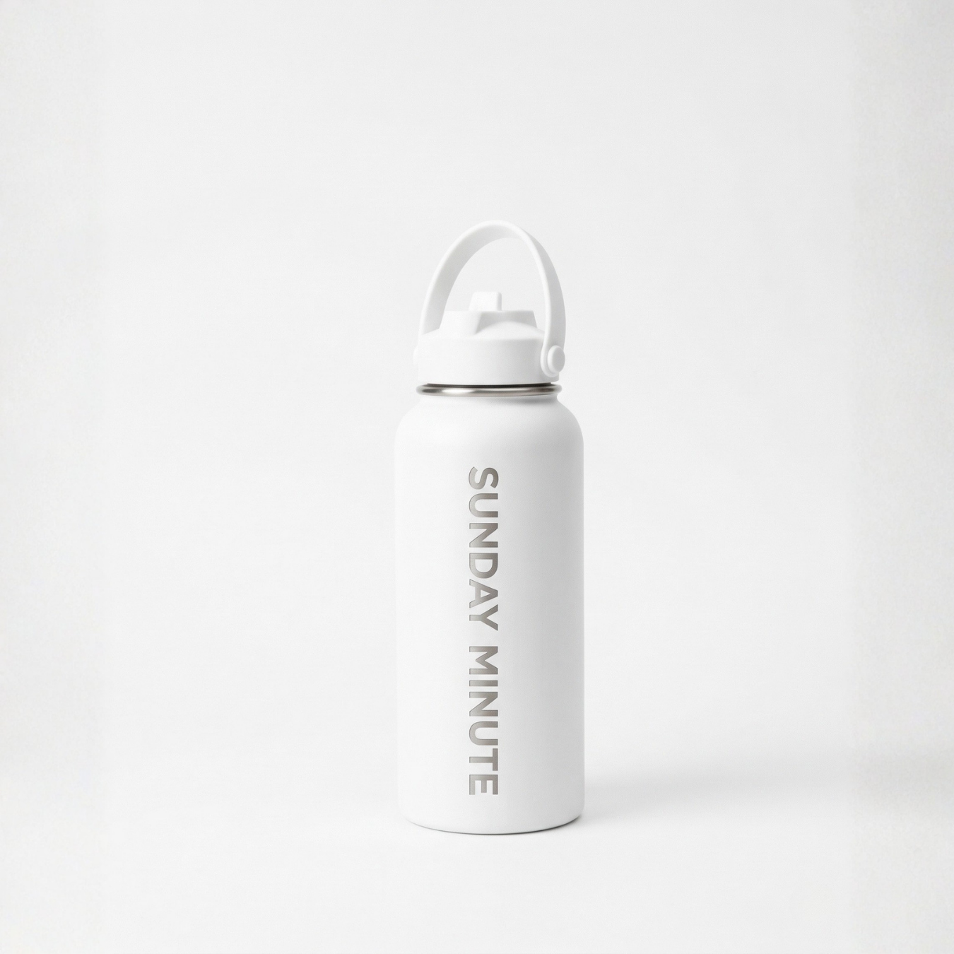 Logo Water Bottle 950ml - White